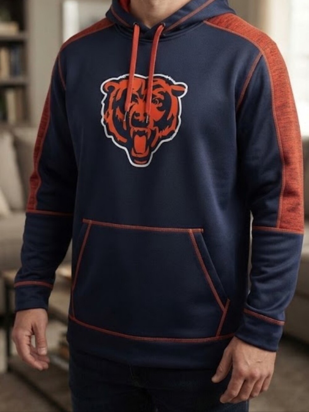 Team Apparel Chicago Bears Hoodie